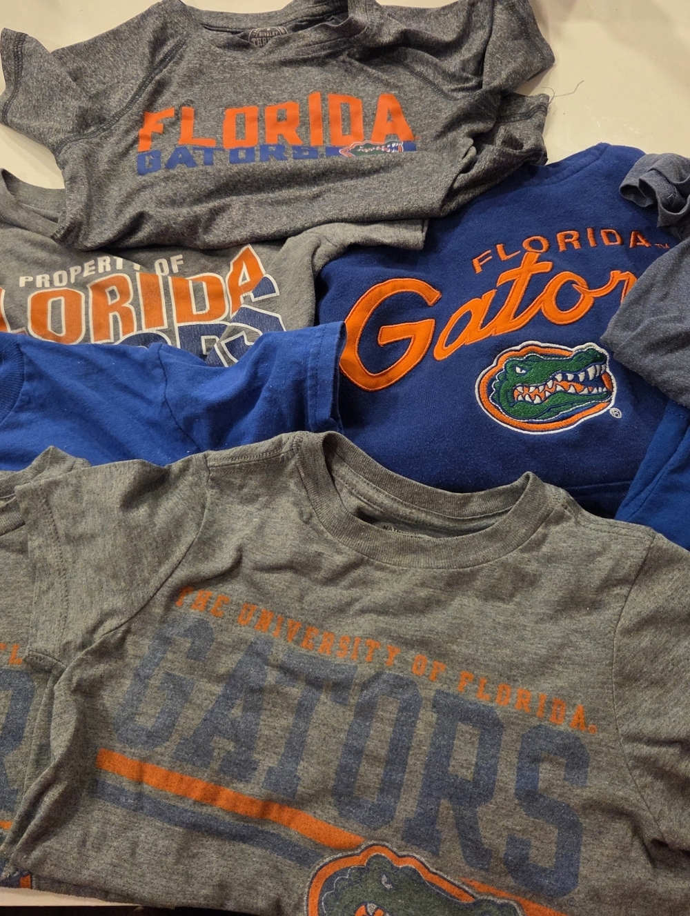 8 Item Florida Gator Tops Size 4/5